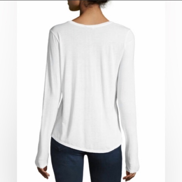 Vince white little boy soft small top worn once - Picture 7 of 7